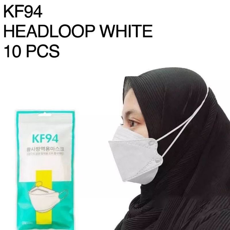 KF94 4 PLY Disposable Earloop/Headloop Face Mask KF94 Pelitup Muka ...