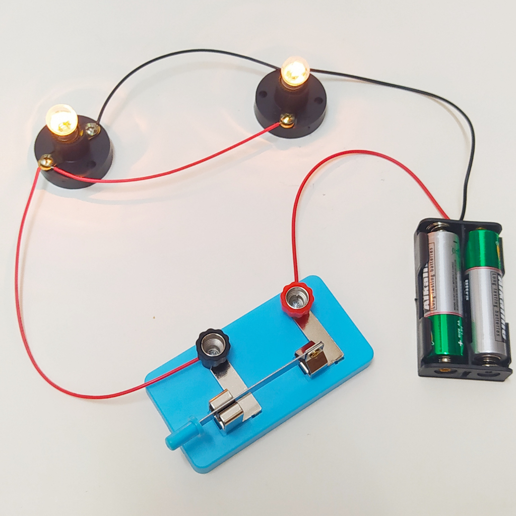 Science Mentor Experiment: Series & Parallel Circuit 小学科学灯泡试验：并联和串联电路 ...