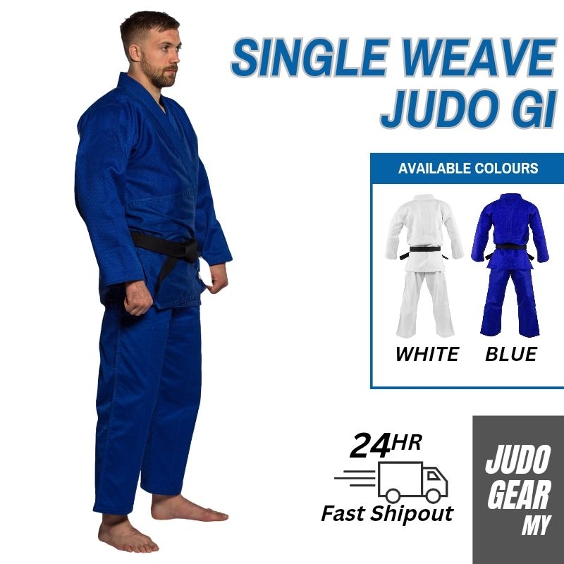 Single/Double Weave Judogi (450/750gsm) | Uniform Judo Aikido Gi ...