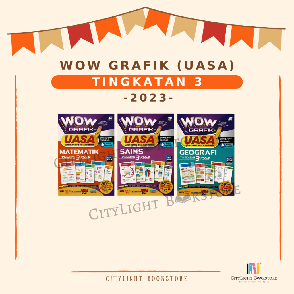 Citylight Buku Rujukan 2023 Wow Grafik Uasa Kssm Tingkatan 1 2 3 Sasbadi Shopee Malaysia 2694