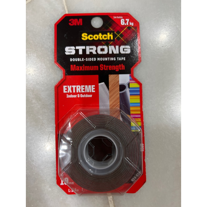 3M Scotch Extreme DoubleSided Permanent Mounting Multipurpose Function