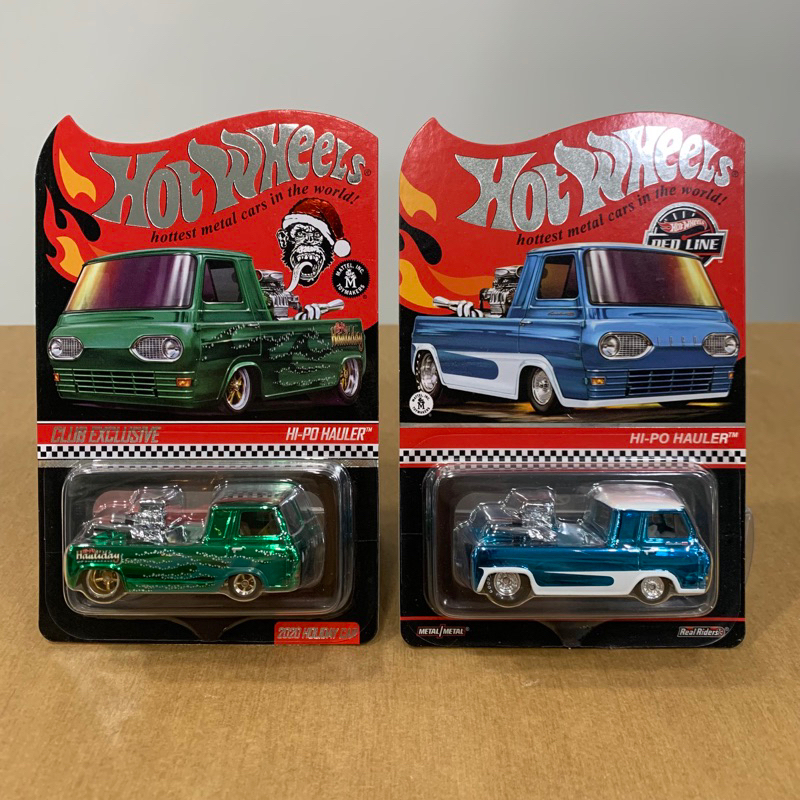 Hot Wheels Collectors Rlc Exclusive Holiday Hi Po Hauler Shopee Malaysia