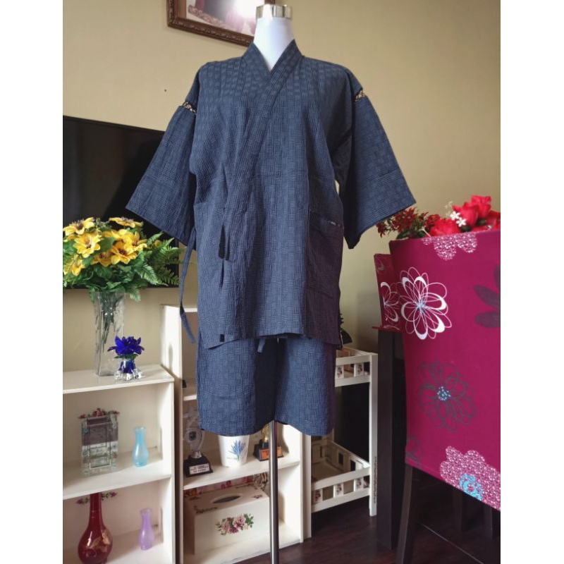 Jinbei Kimono Set For Men (PRELOVED/BUNDLE) | Shopee Malaysia