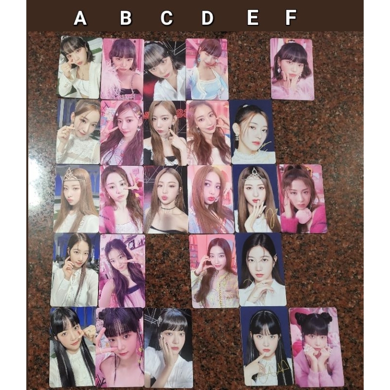 LE SSERAFIM Fearless Japan Merch Photocard PC trading cards JP