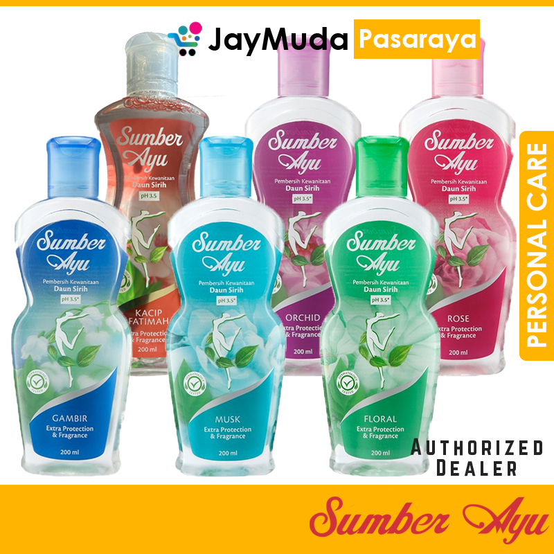 Sumber Ayu Feminine Wash 90ml 200ml Pembersih Kewanitaaan Kacip Fatimah
