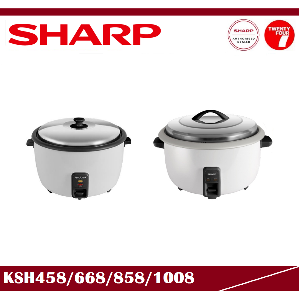 SHARP Rice Cooker KSH458CWH (4.5L) KSH668CWH (6.6L) KSH858CWH (8.5L ...