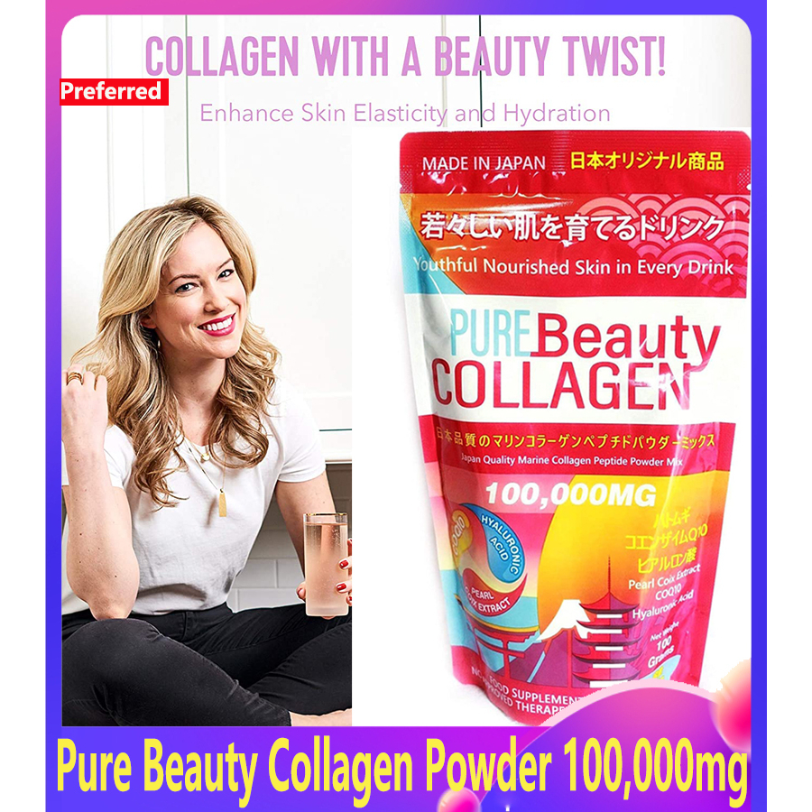 [100 Original] Pure Beauty Collagen Powder 100,000mg PureBeauty