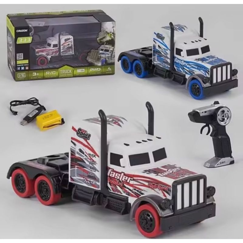 Crazon 333 RC Truck 2WD Semi Trailer 116 Scale 2.4 Ghz Remote
