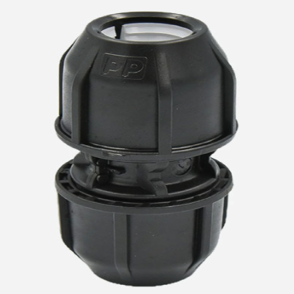 [PN16 SIRIM] 25mm POLY HDPE Socket / Straight Coupler Fitting | Shopee ...