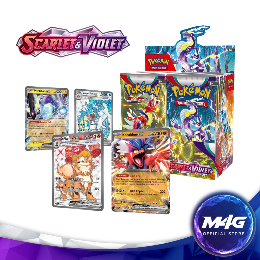 Pokemon TCG Trading Card Game: Scarlet & Violet SV01 Booster Pack ...