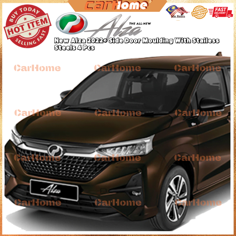 Perodua Alza / Toyota Veloz 2022 Chrome Lining Side Door Moulding