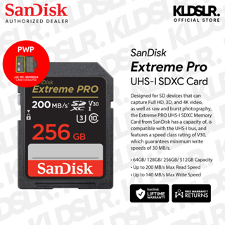 SanDisk 64GB Extreme PRO UHS-I U3 V30 SD card 200MB/s SDXC Memory card 4K  Video