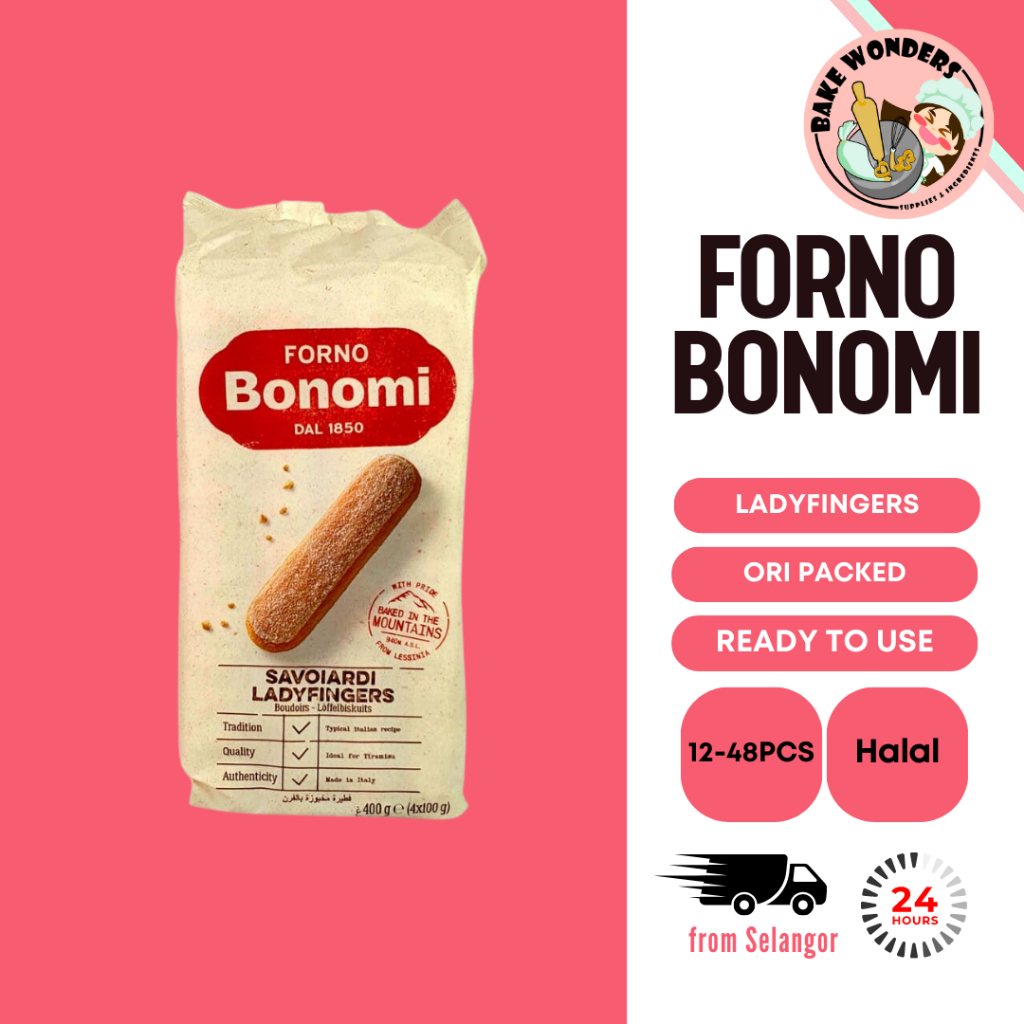 Bonomi Ladyfingers/Bonomi Sponge Fingers/Lady Fingers/Tiramisu Biscuits