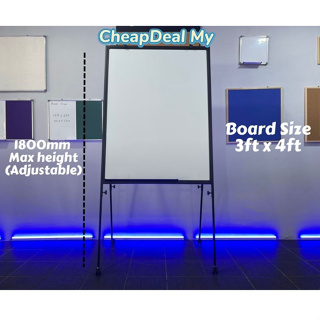 Flip Chart Stand with Magnetic White Board