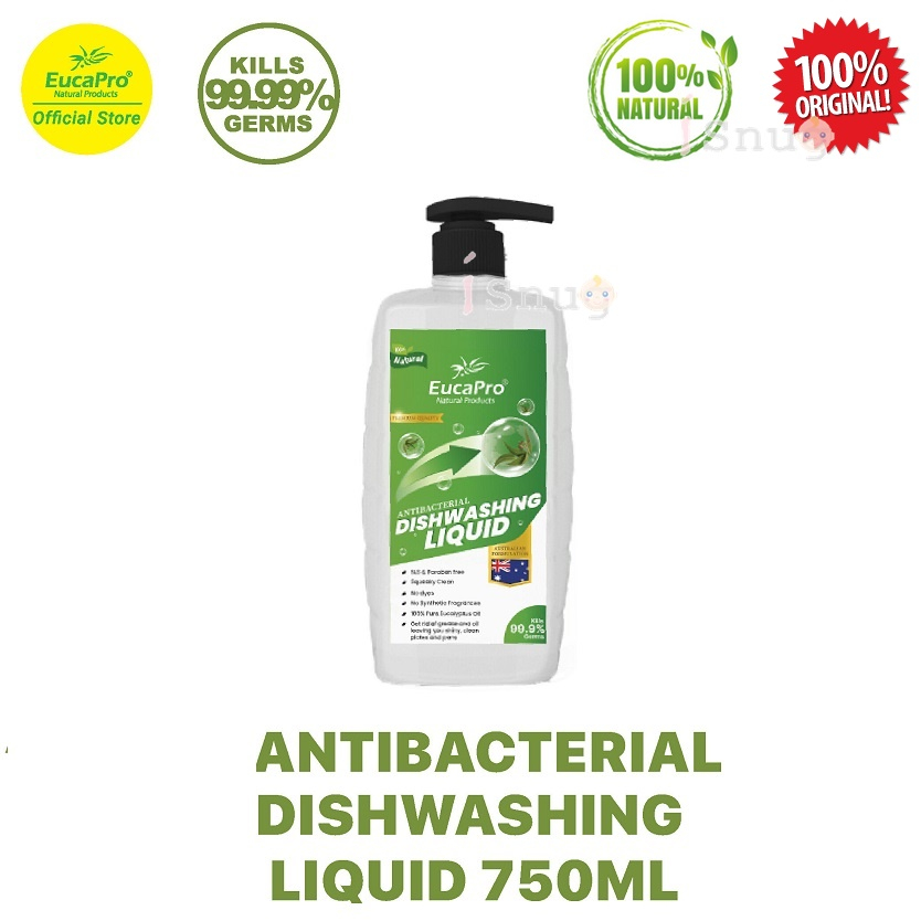 Eucapro Natural Dishwashing Liquid with Eucalyptus Oil 750ml Shopee