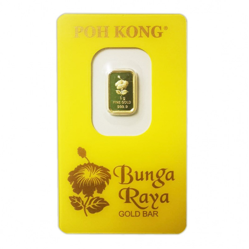 ATLANTIS GOLD_POH KONG 1g Gold Bar. Shopee Malaysia