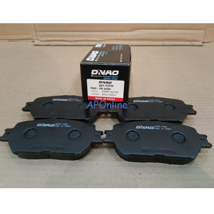 Toyota Camry Acv30 / Wish Acr30 Dnao Front Brake Pad (Made In Korea ...