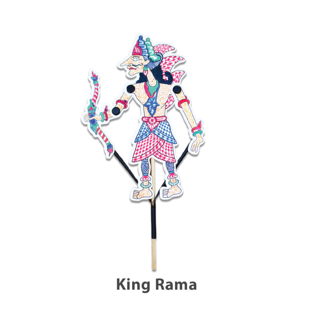 Wayang Kulit Puppet Kit Paper DIY Kid Craft/ Traditional Shadow Puppet ...