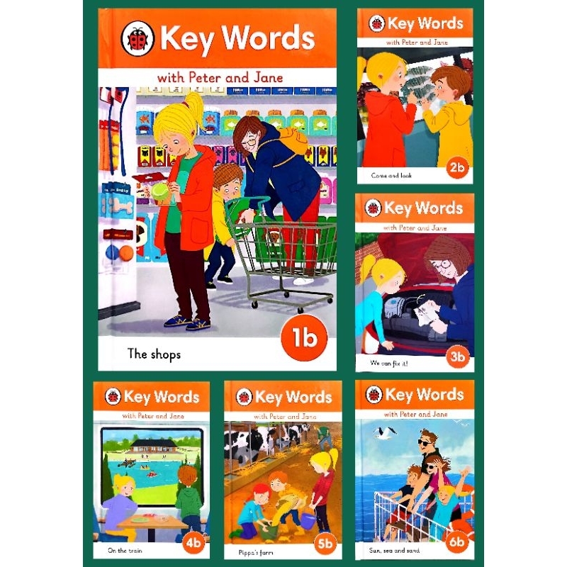 LadyBird Key Words with Peter and Jane *B Series* (Hard Cover, in 