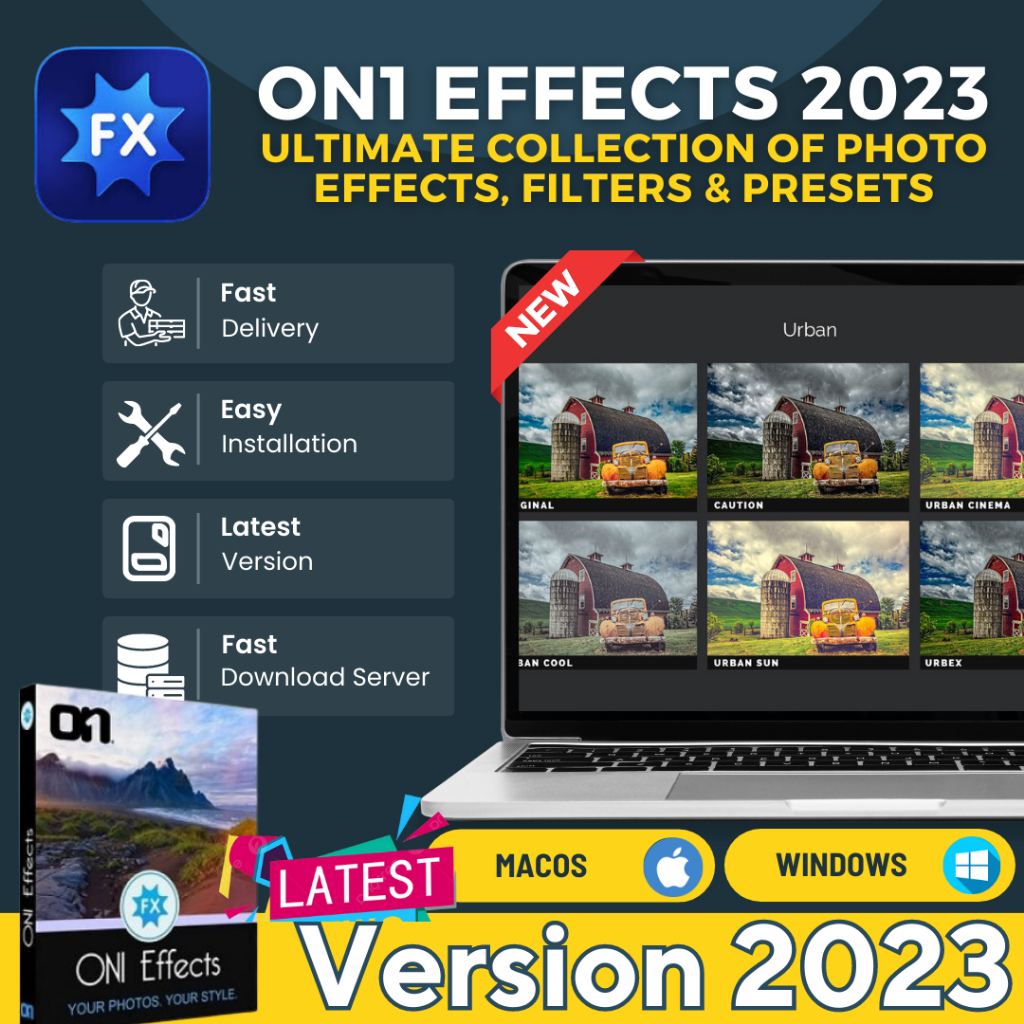 ON1 Effects 2023.1 v17.1.1.13585 - Ultimate Collection of Photo Effects ...