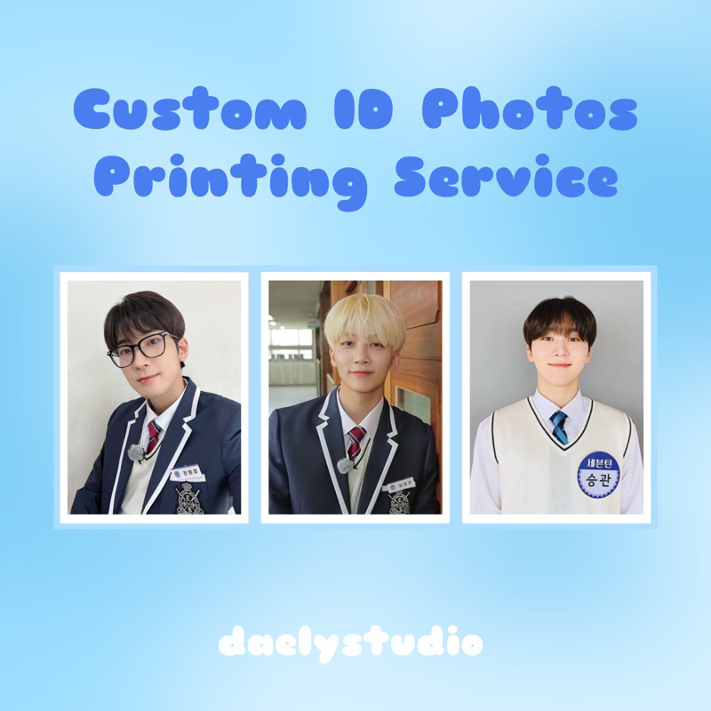 Custom ID Photo Printing | Passport / Resume / Student ID Photo | Photo ...