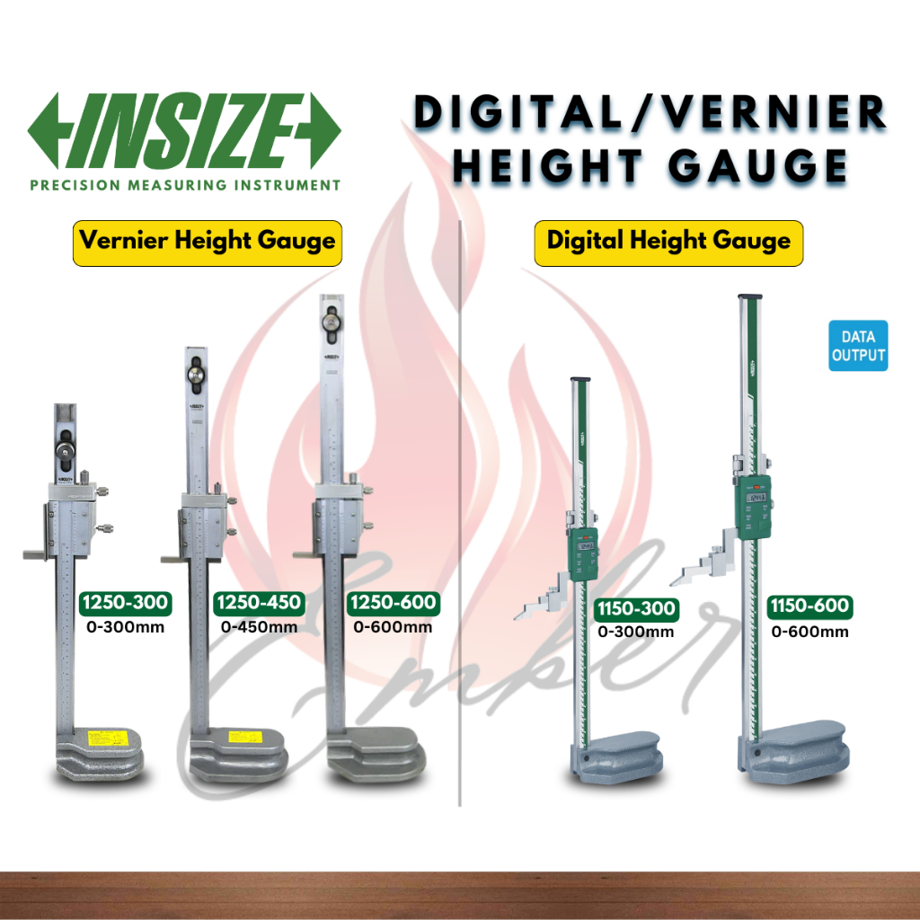 INSIZE Vernier / Digital Height Gauge Dial Test Indicator Holder with