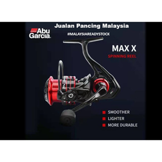 ABU GARCIA MAX X Max Drag 8KG for Fresh Water & Salt Water Spinning Fishing  Reel