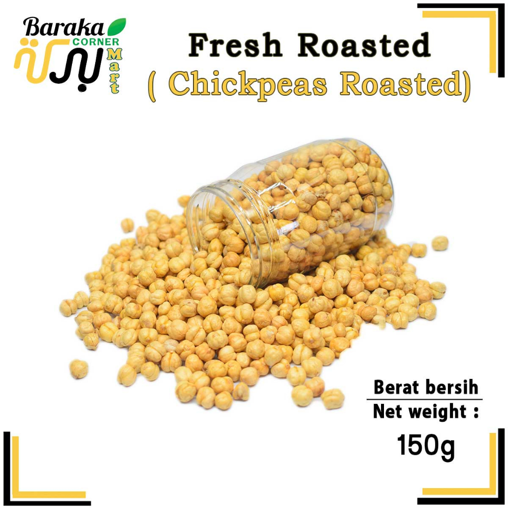 Kacang Kuda Panggang Roasted Chickpeas Healthy Nuts 150g Shopee