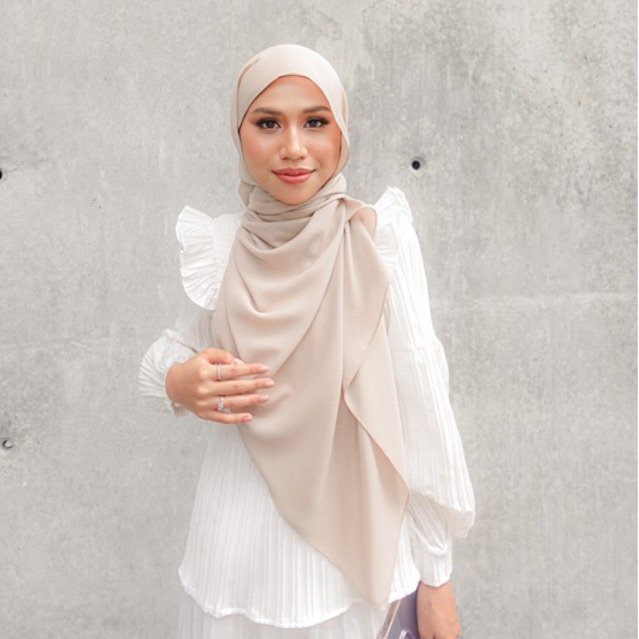 shawl korean chiffon