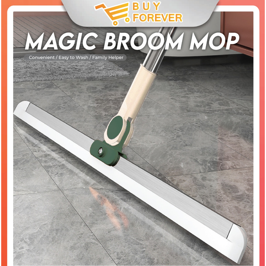 Magic broom sweeping silicone artifact floor scraping household mop