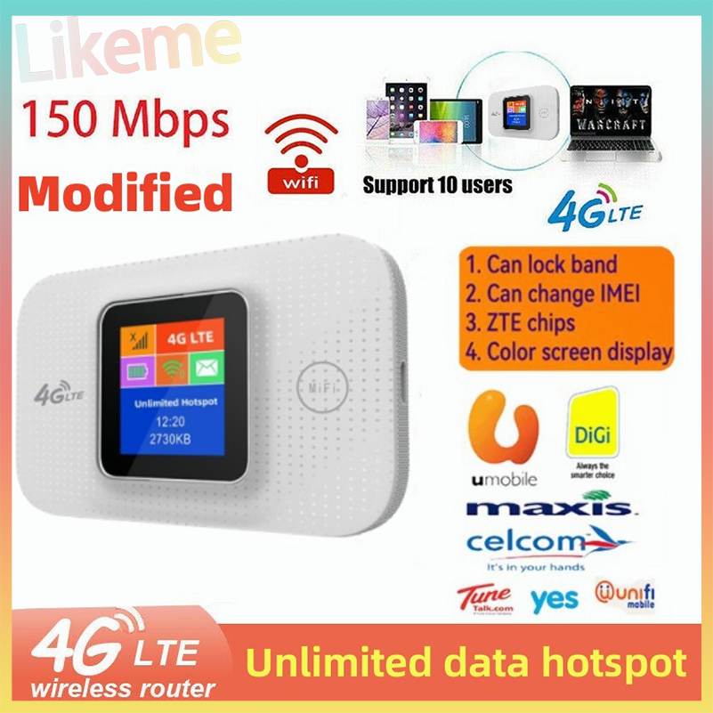 MiFi Modified Unlimited Modem Pocket WIFI Portable WIFI Hotspot Modem