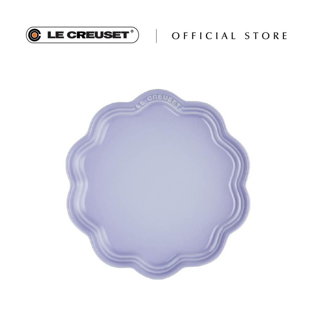 Le Creuset Pastel Purple 2 on sale Frill Plates