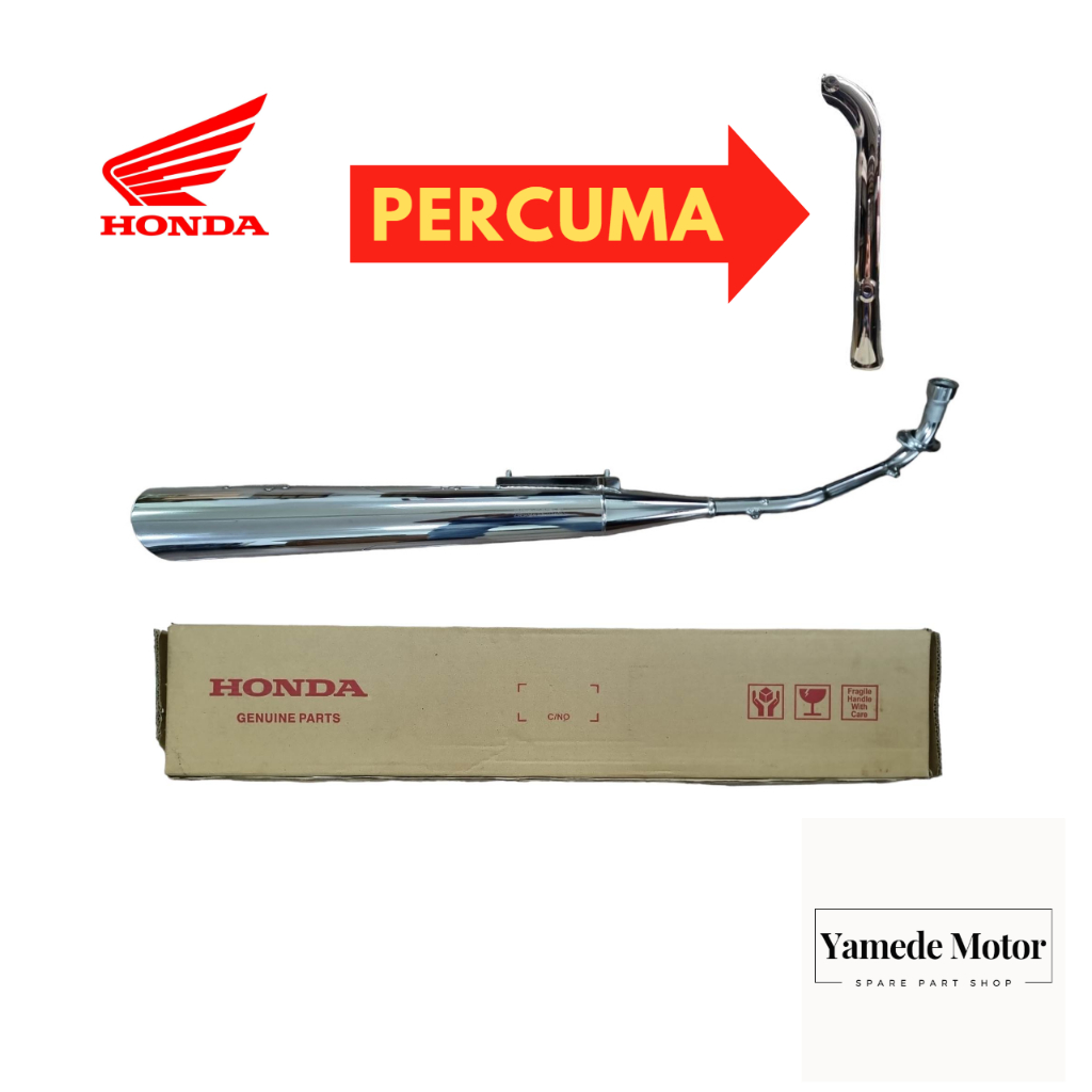 HONDA EX5 Dream Muffler Exhaust Ekzos (Stock Lama)18350KFVM20
