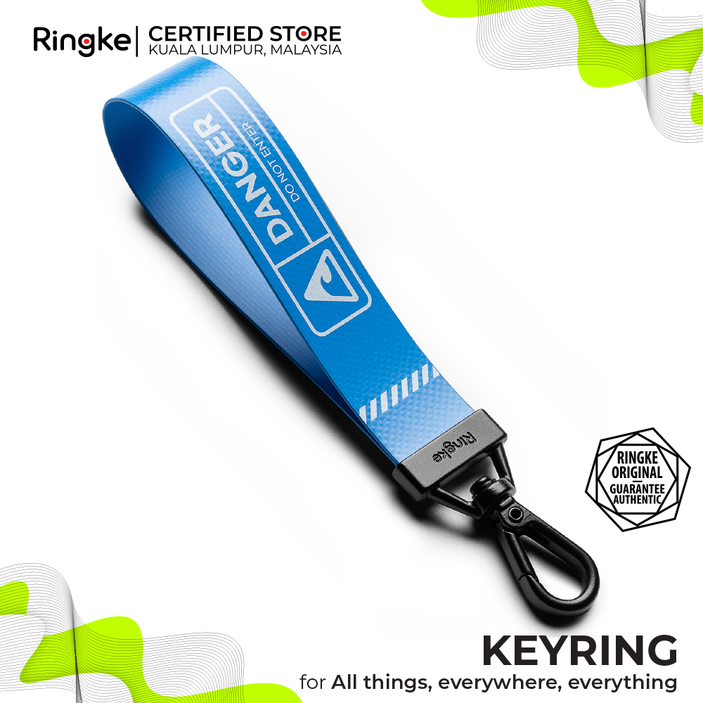 RINGKE® KEYRING Tarpaulin Strap Compatible with Earbuds, Keys, Cameras ...
