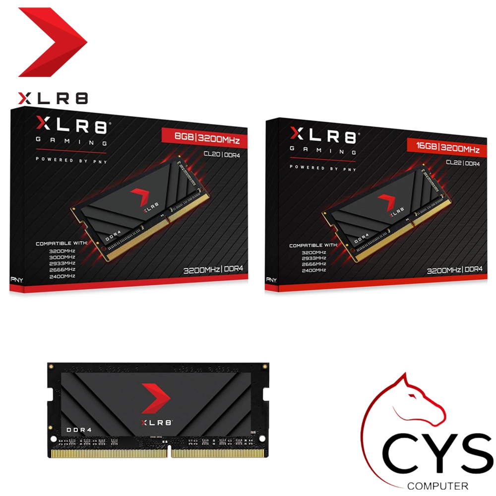 PNY XLR8 8GB 3200MHZ DDR4 LAPTOP GAMING PERFORMANCE RAM | Shopee Malaysia