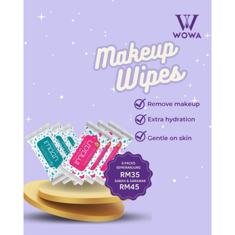 🔥🔥 Ready stock 🔥🔥 Imaan Suci Facial Wipes🔥🔥 Shopee Malaysia