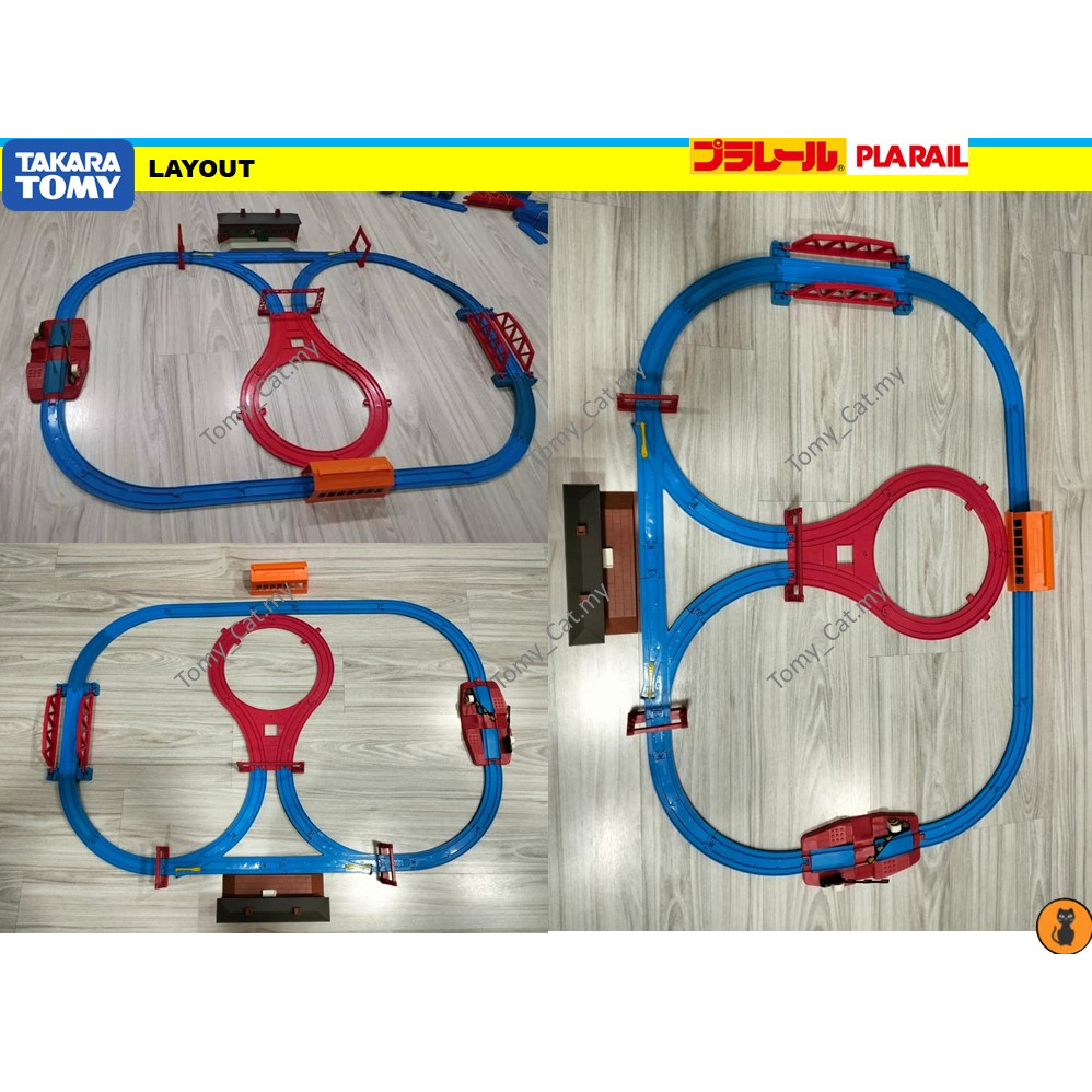 (PRELOVED) Mainan Keretapi Plarail Track Layout Railway 10 | Shopee ...