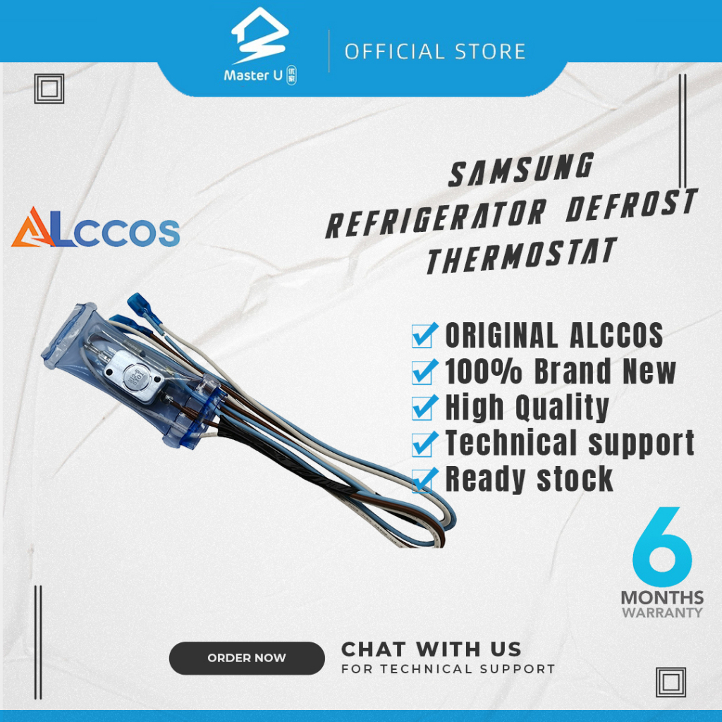 SAMSUNG REFRIGERATOR DEFROST THERMOSTATST3 + FUSE 3 WIRE N125 770MM