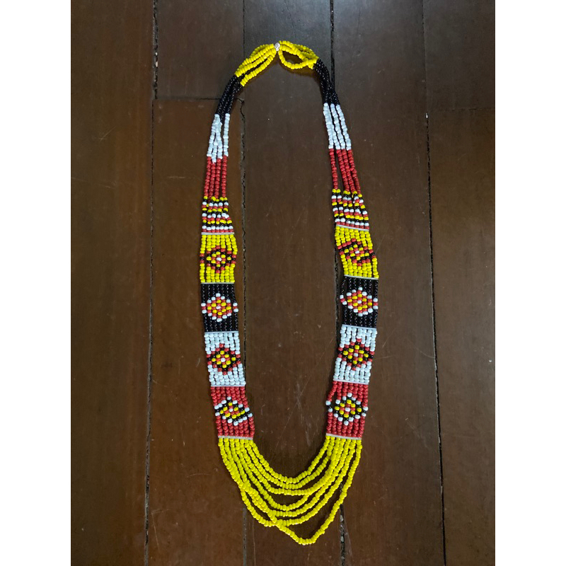 BNb04 Sarawak Bidayuh Costume Bead Manik Necklace Souvenir Gift ...