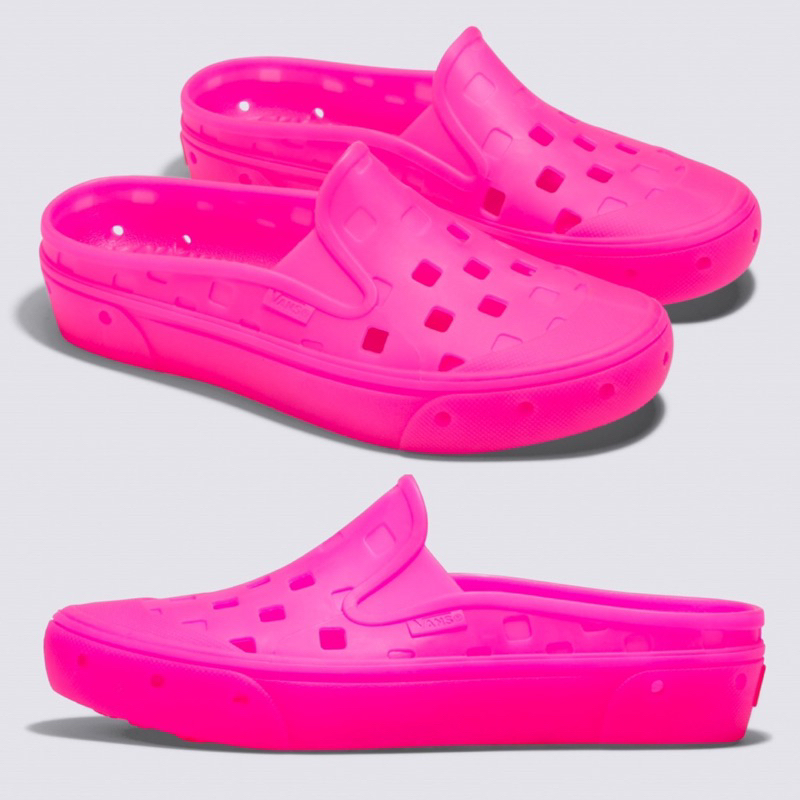 READYSTOCK ORIGINALS VANS SLIP ON TREK MULE HOT PINK Shopee Malaysia