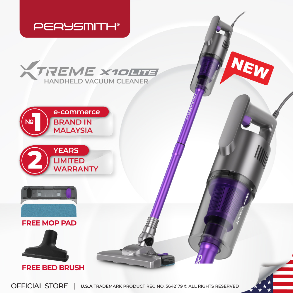 PerySmith Handheld Vacuum Cleaner Xtreme Series X10 Lite (1000W) Shopee Malaysia