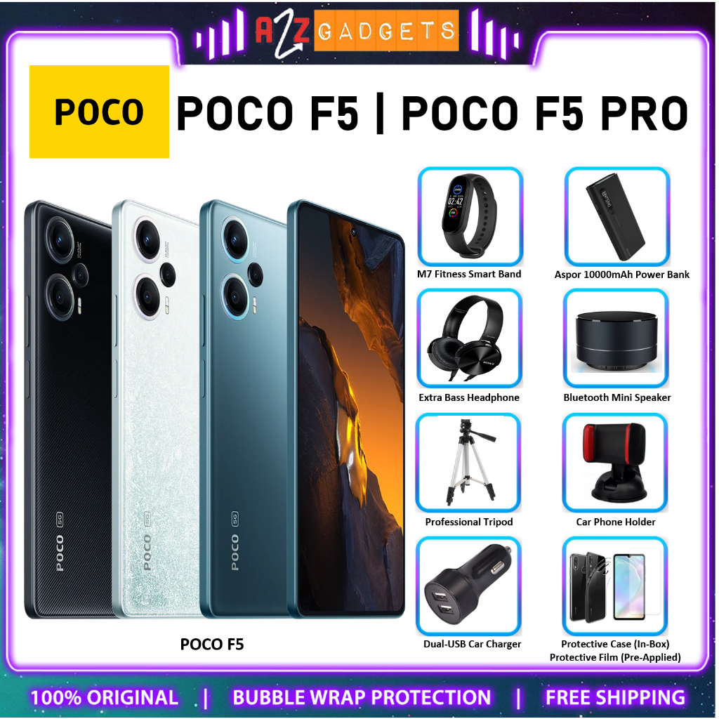 POCO F5 5G (8+256GB | 12+256GB) Snapdragon 7+ Gen 2, 120Hz Flow AMOLED ...