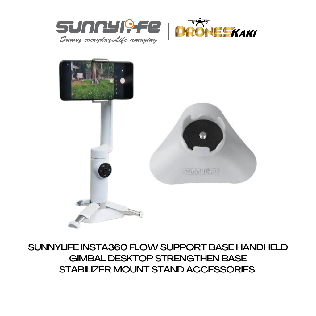 Sunnylife Insta360 Flow Support Base Handheld Gimbal Desktop Strengthen ...