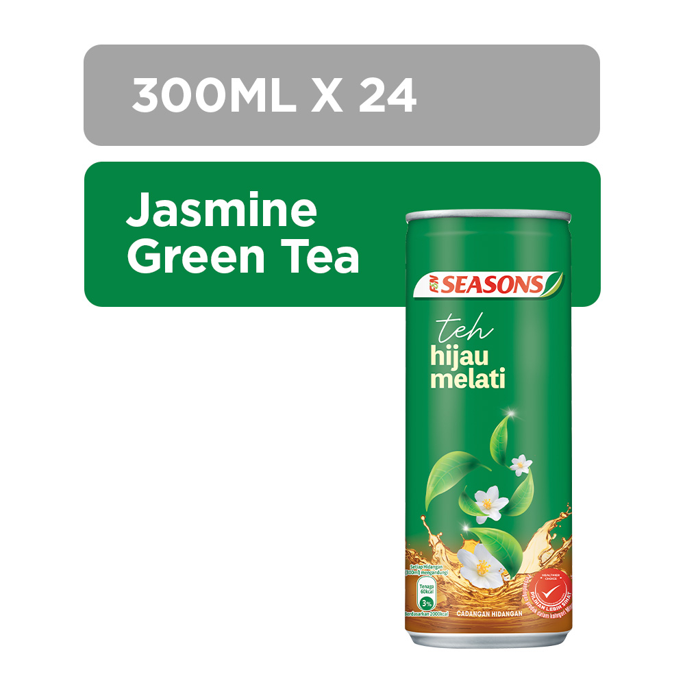 SEASONS Jasmine Green Tea [300ML X 24] | Shopee Malaysia