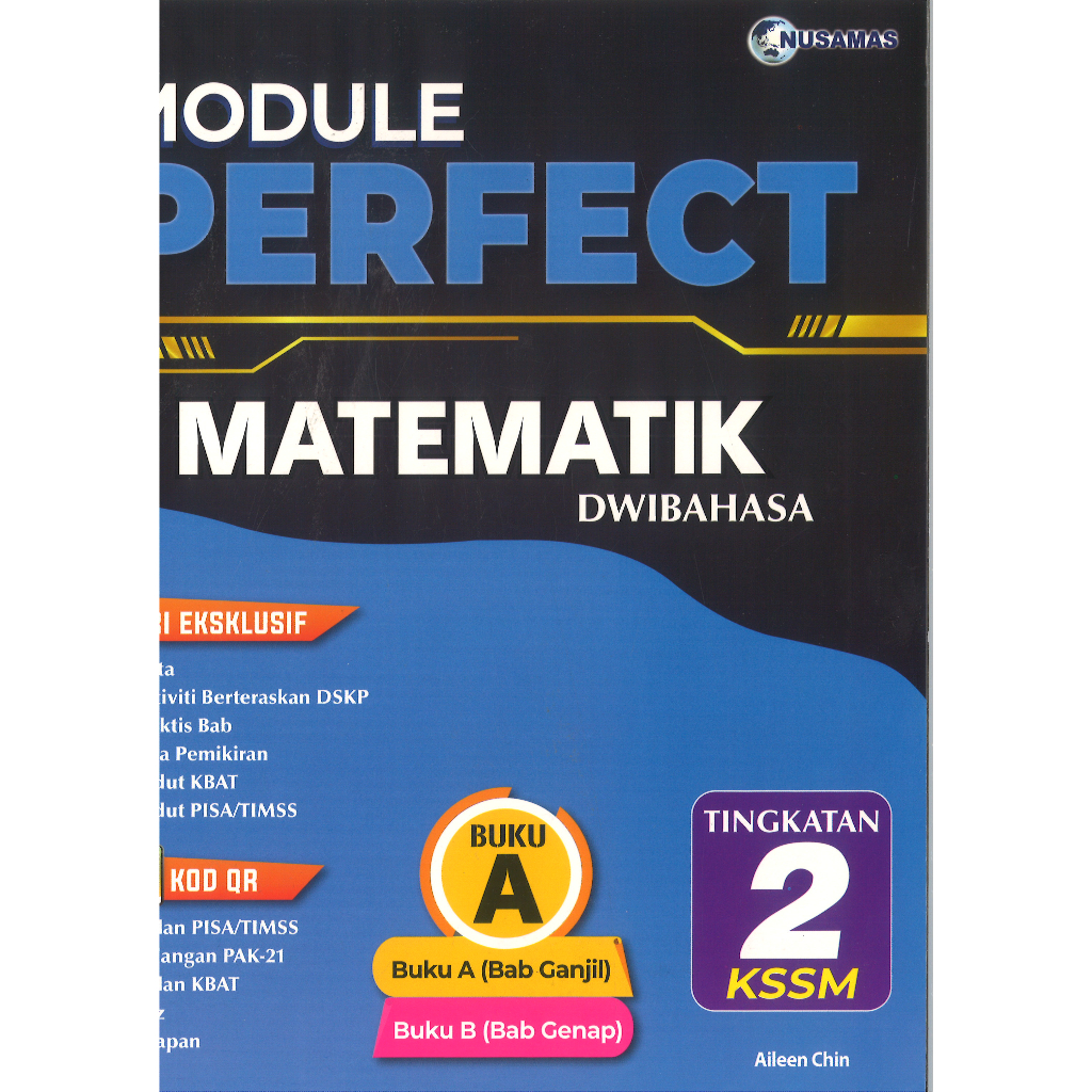 MODULE PERFECT MATEMATIK DWIBAHASA BUKU A TINGKATAN 2 KSSM | Shopee ...