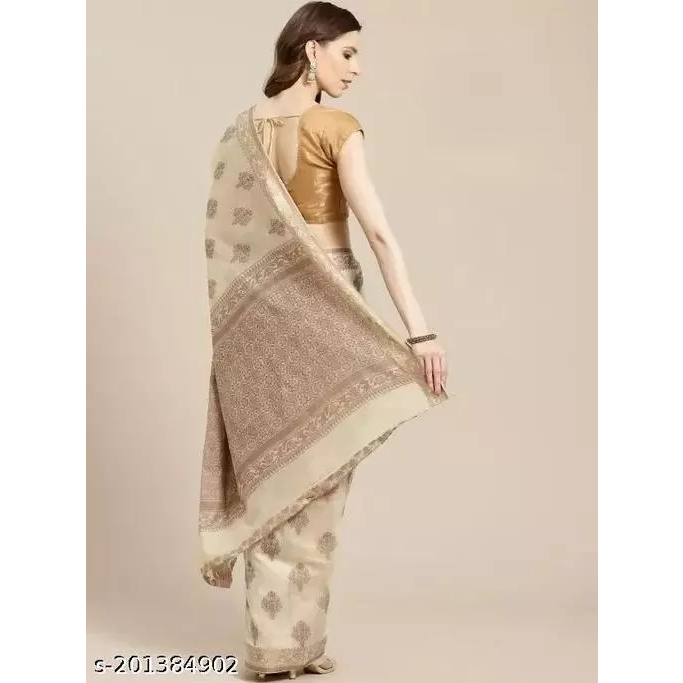 LMU Ifah Trading ADHIRA Pure Soft Cotton silk saree with all over