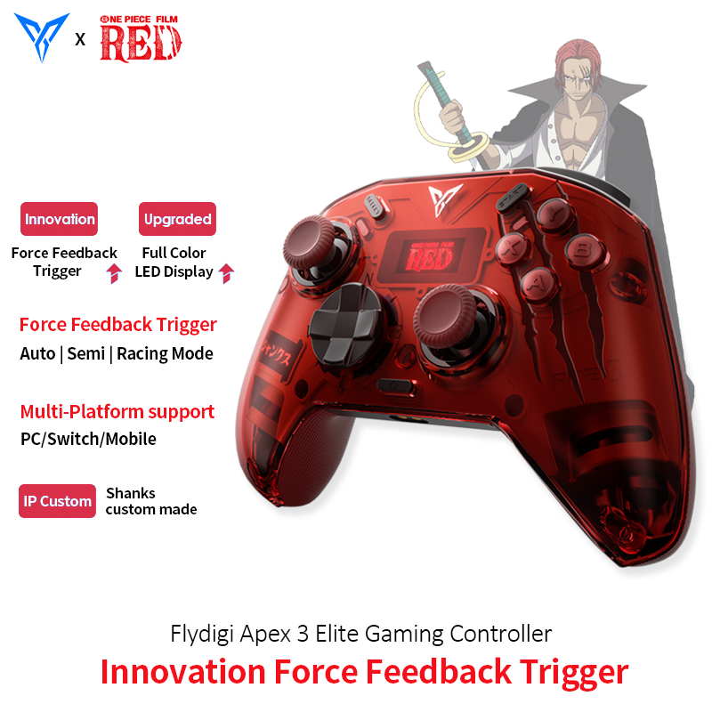 Flydigi X One Piece Apex 3 Force Feedback Elite Gaming Controller ...