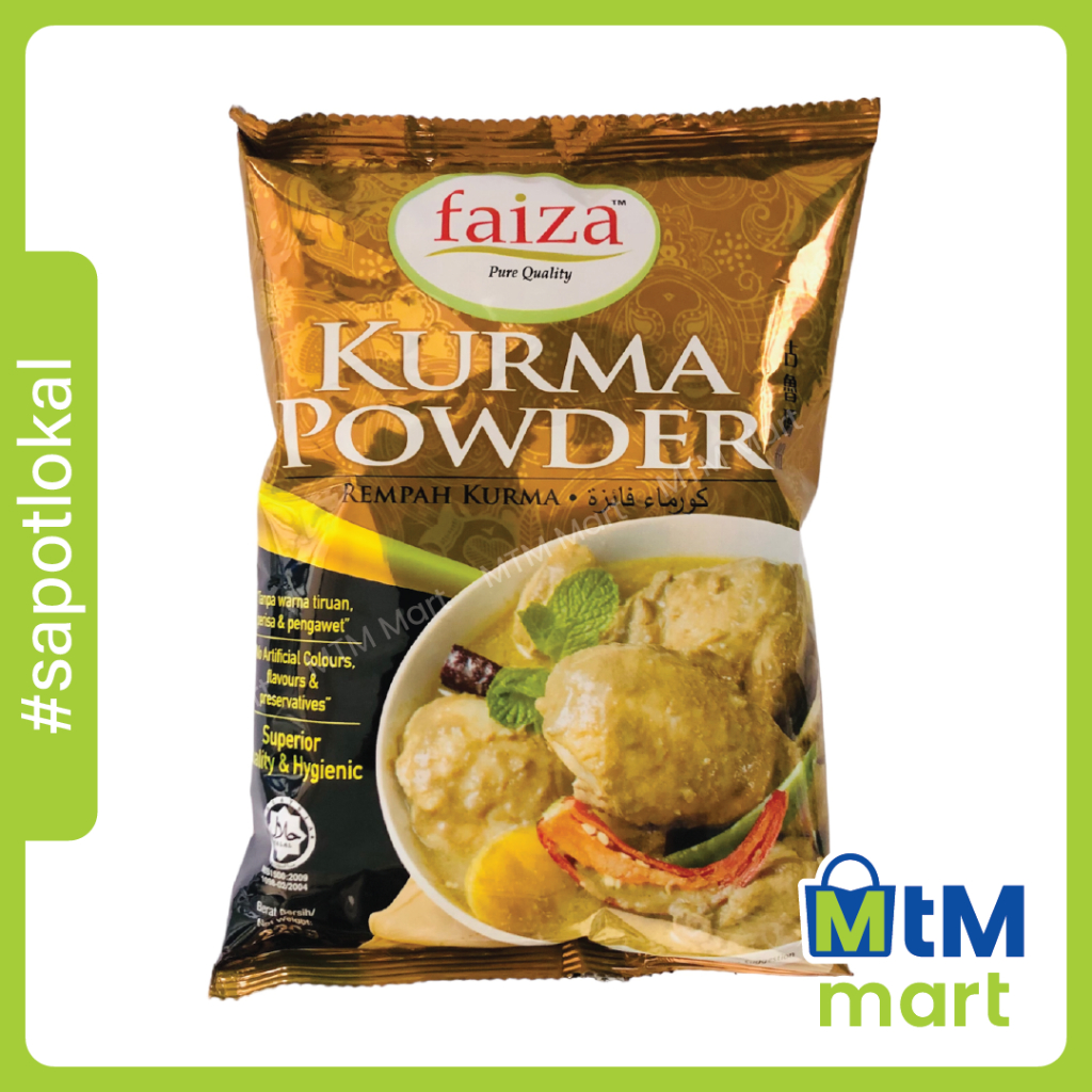 Faiza Rempah Kurma 220g Kurma Powder [mtm Mart] Shopee Malaysia