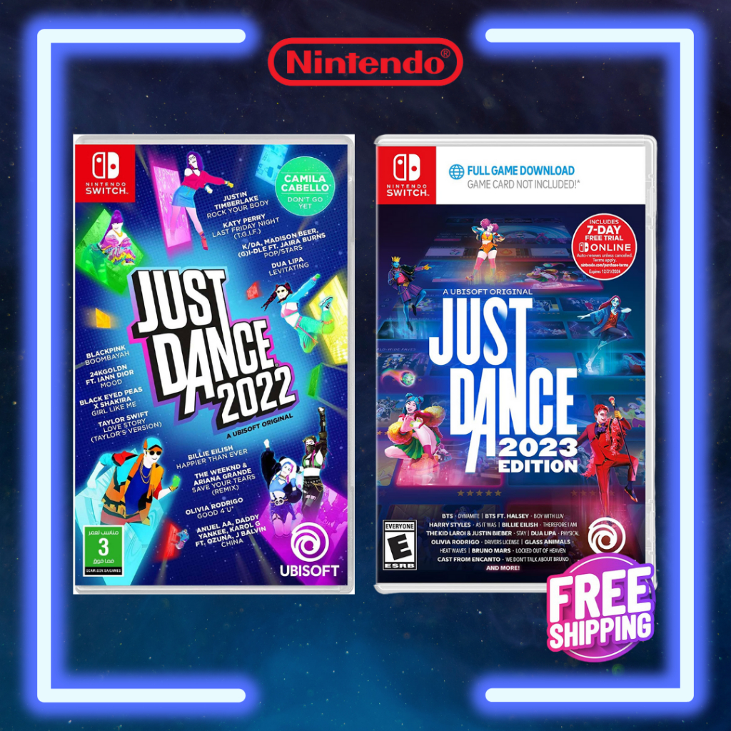 (Ready Stock) NSW Nintendo Switch Just Dance 2022 2023 Chi/Eng