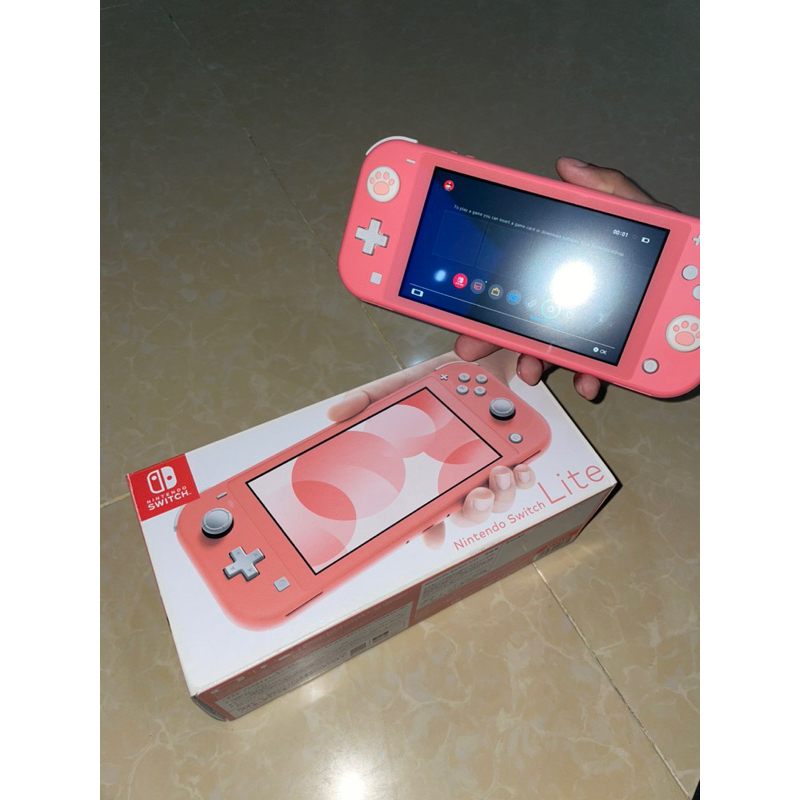 Nintendo Switch Lite Coral Console [Pre-Owned]